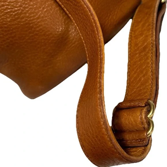 Authentic COACH Shoulder / Cross Body Bag in Pebbled Leather 4907 Brown Vntg. - Picture 11 of 15